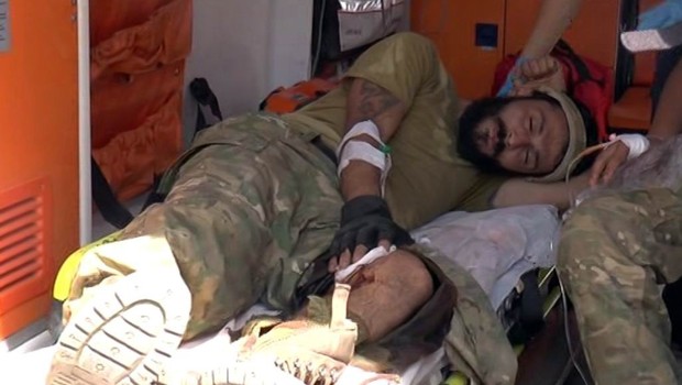 Cerablus operasyonunda yaralanan ÖSO üyeleri Türkiye'de
