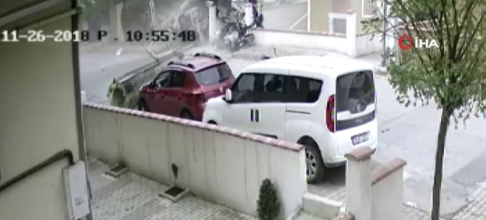 Askeri helikopterin düşme anı kamerada!