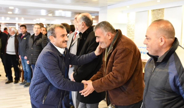 Vali Sonel, muhtarlarla bir araya geldi