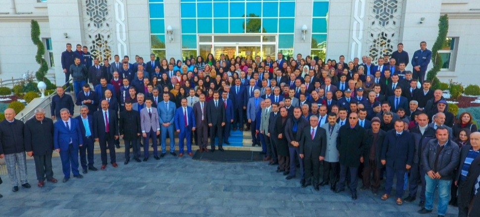Belediye çalışanlarından Gürkan’a coşkulu karşılama