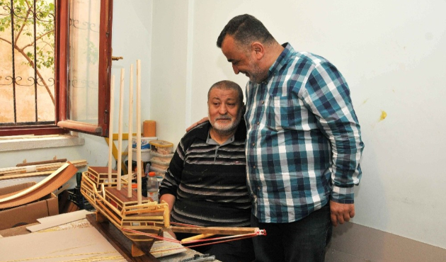 Keçiören Belediyesinden engelli yaşlı adama yardım eli