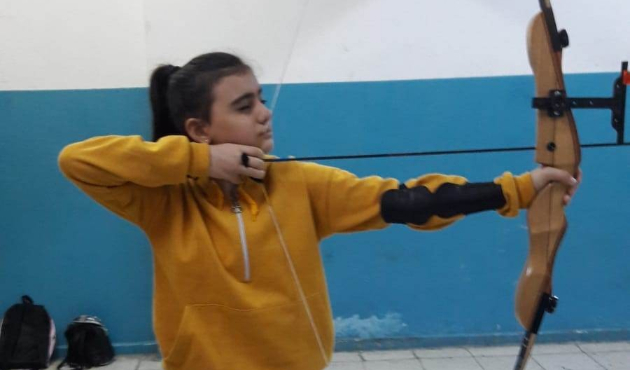 Şehitler Ortaokulu okçulukla tanışıyor