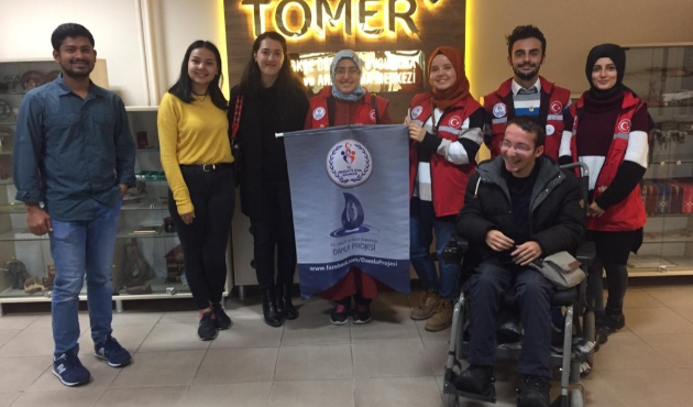 Damla ekibi ESOGU Tömer’de etkinlik gerçekleştirdi