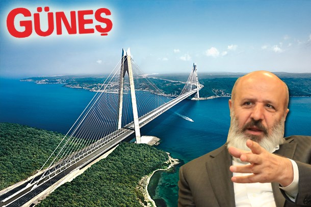 Bize niye ilan yok! Güneş Gazetesi, 3. köprü reklamı vermeyen İbrahim Çeçen'e 1. sayfadan yüklendi