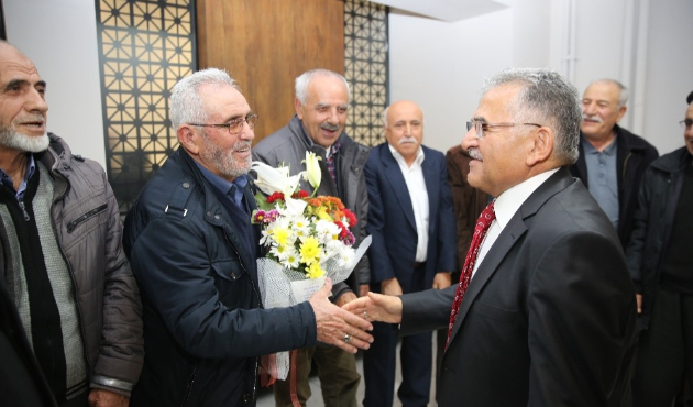 Melikgazi’de kokteyl ile teşekkür
