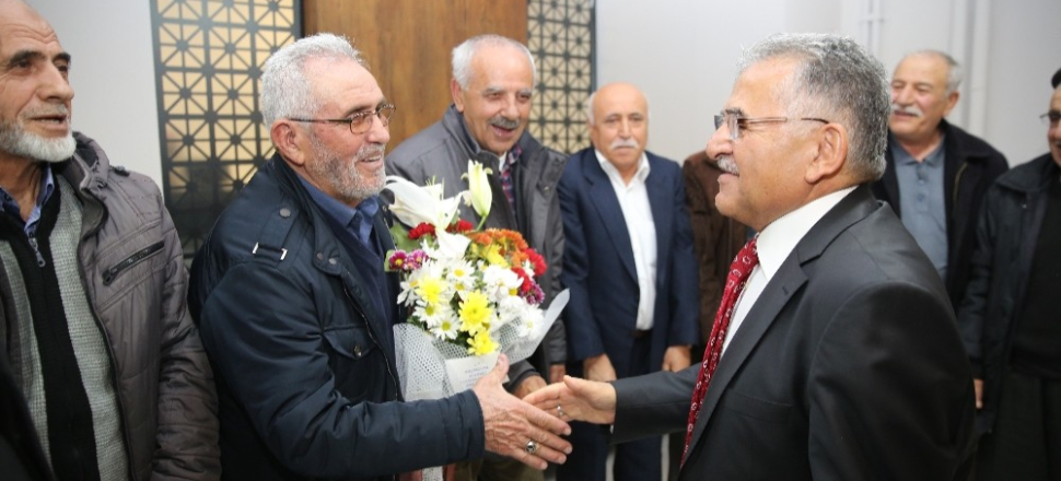 Melikgazi’de kokteyl ile teşekkür