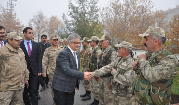 Vali Aykut Pekmez Sincik ilçesinde incelemelerde bulundu