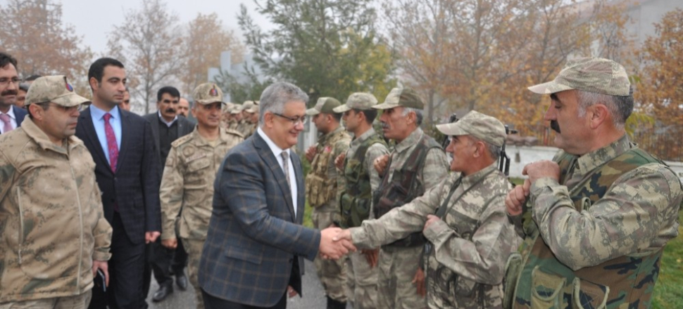 Vali Aykut Pekmez Sincik ilçesinde incelemelerde bulundu