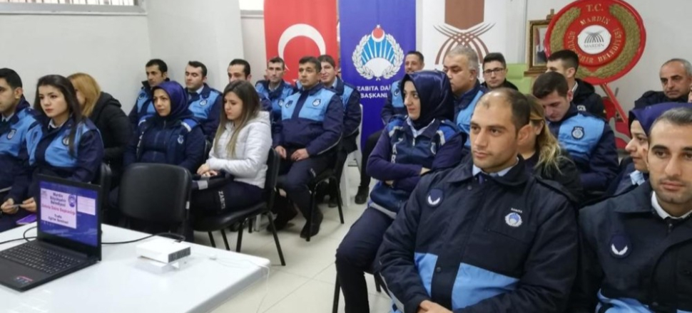 Zabıta personeline eğitim semineri