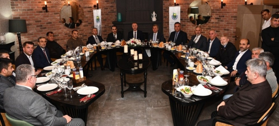 Jandarma komutanına veda yemeği