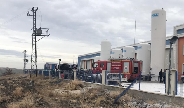 Kırıkkale'de gaz dolum tesisinde patlama meydana geldi!