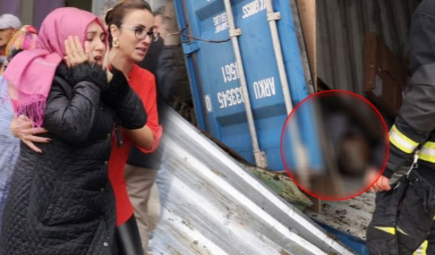 Üzerlerine konteyner düşen 2 işçi öldü!