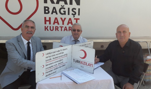 Aydın,Kızılay’dan Başkan Kale’ye teşekkür