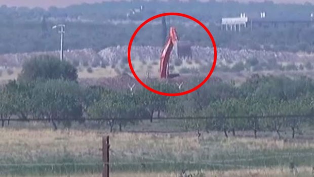 Suriye sınırına hendek kazılıyor