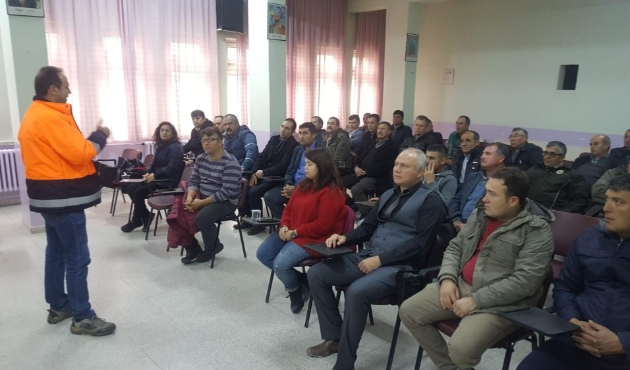 Manisa Selendi’de yangın tatbikatı