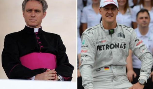 Papa yardımcısı Schumacher’i ziyaret etti!
