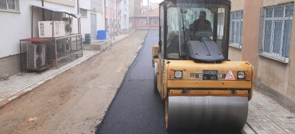 Karaman Belediyesi’nde asfalt çalışmaları