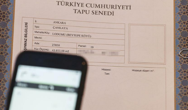 Kimlik numaralı QR kodlu yeni tapular geliyor!