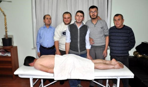 Afyon'da görme engellilere masörlük eğitimi