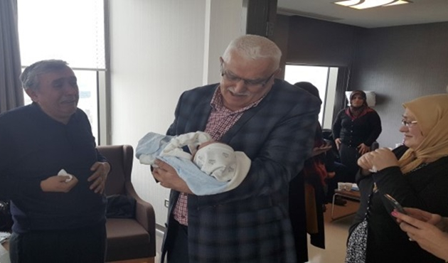 Muş'ta şehidin adı, yeni doğan oğlunda yaşayacak