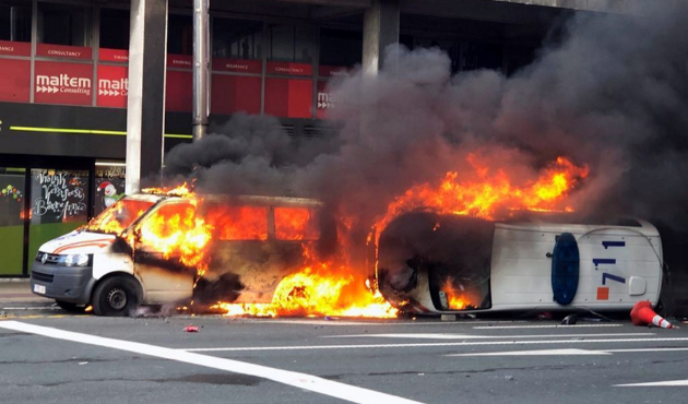 Protestolar Fransa'dan Belçika'ya sıçradı...