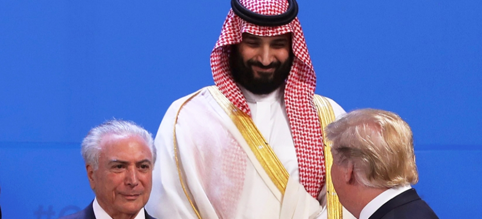 Trump, Prens Selman'la görüştü...