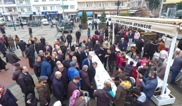 Sinop'ta ’Hamsi Festivali’nde 2,5 ton hamsi tüketildi