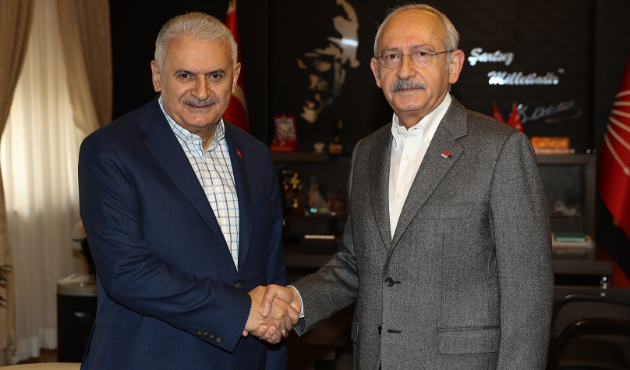 TBMM Başkanı Yıldırım, Kılıçdaroğlu ile bir araya geldi!