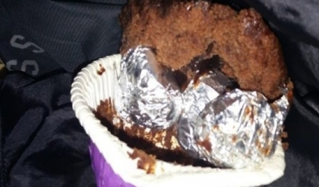 Denizli'de sufle kekten eroin çıktı!