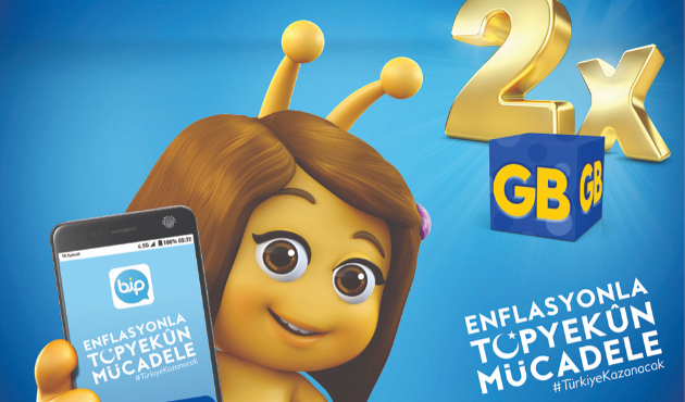 6 milyon Turkcell’li BiP ile internetini 2’ye katladı!