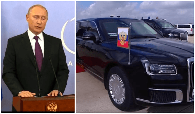 Putin'in dört tekerlekli sığınağı!