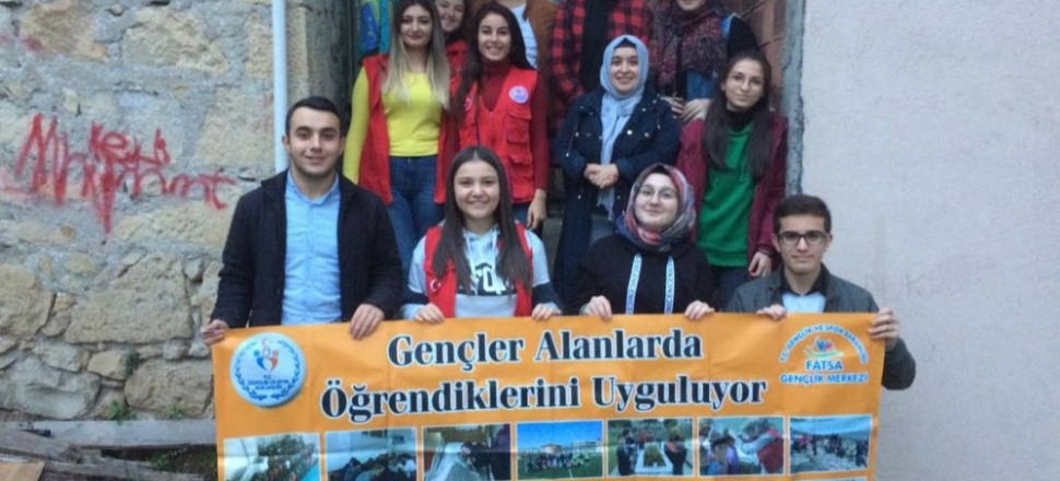 Ordu, Fatsa Gençlik Merkezinden sosyal sorumluluk projesi
