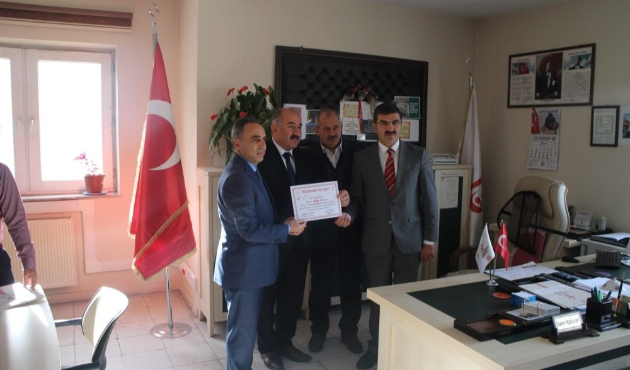 Erzurum'da Sevgi Kreşe başarı belgesi!