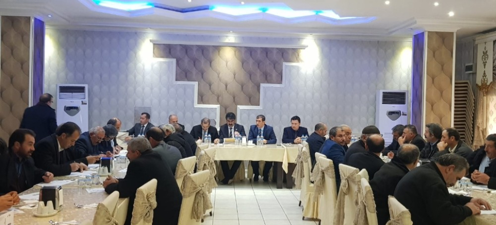 Erzurum Aşkale’de muhtarlara bilgilendirme toplantısı