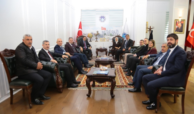 AK Parti heyetinden Gürkan’a ziyaret!