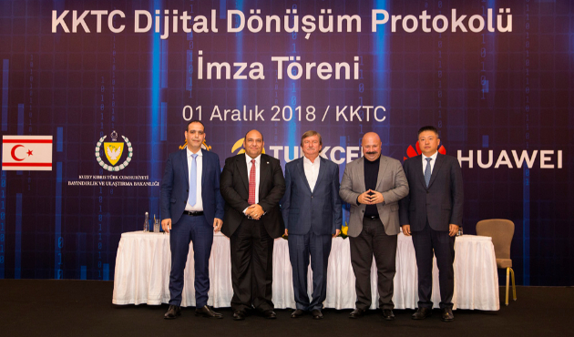 Turkcell ve Huawei’den KKTC’nin dijital dönüşümü için önemli iş birliği