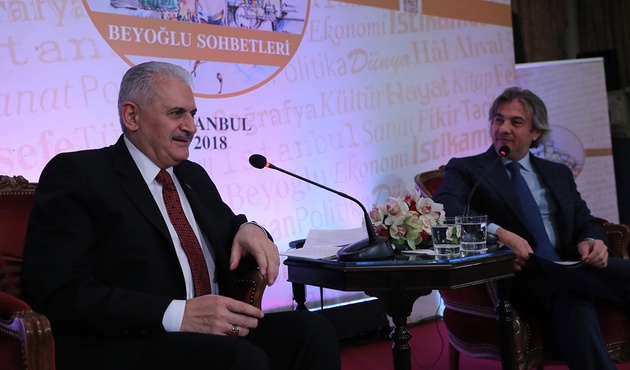 Başbakan Binali Yıldırım Beyoğlu Sohbetleri'nin konuğu oldu...