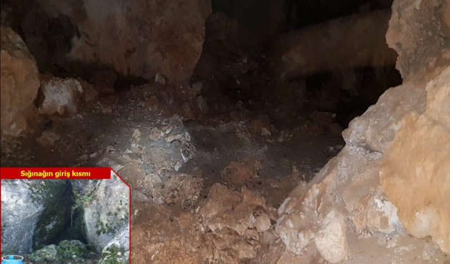PKK'lı teröristlerin 5 odalı tripleksi bulundu...