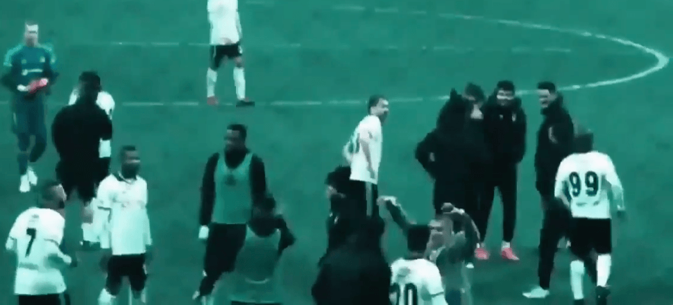 Şenol Güneş'ten Trabzonsporlu taraftarları çıldırdan görüntü!