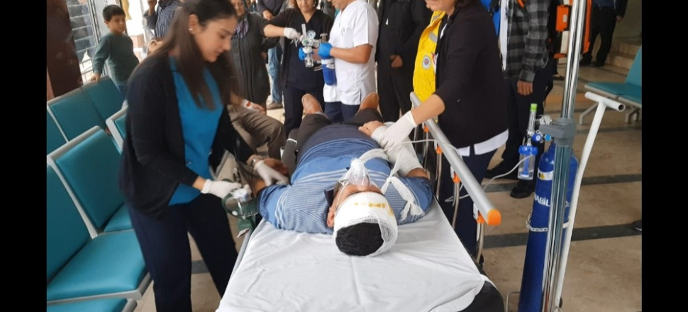 Antalya Kumluca Devlet Hastanesi’nde yangın tatbikatı