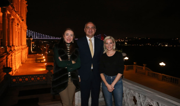 Dünyaca ünlü yıldız Elizabeth Banks İstanbul'da...
