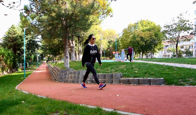 Petunya Parkı vatandaşların ilgi odağı