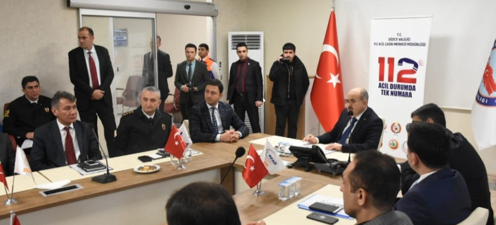Acil durum tedbirleri görüşüldü