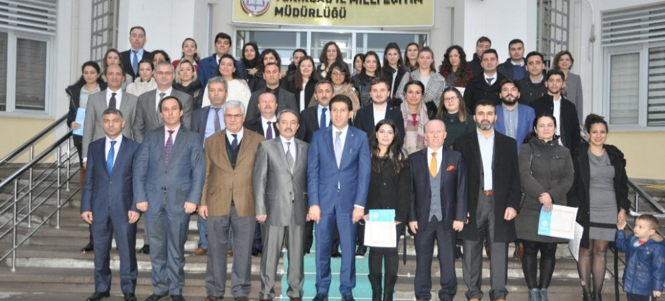 43 öğretmene sertifika