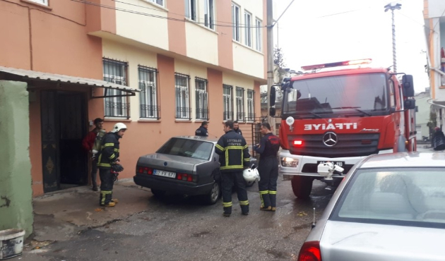 İkamet yangını paniğe neden oldu