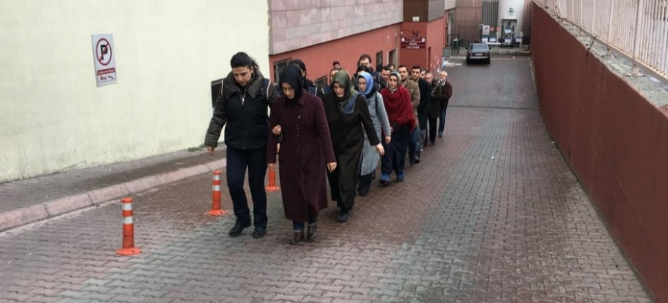 FETÖ operasyonunda gözaltına alınan 11 şahıs adliyede