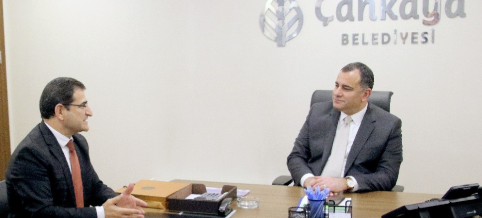 Çankaya Belediye Başkanı Taşdelen Karslıları ağırladı