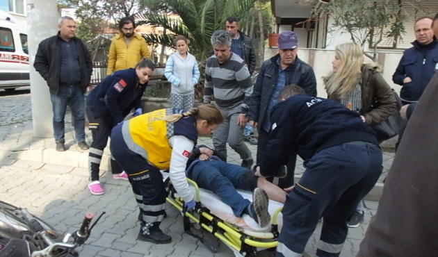 Burhaniye’de motosiklet kazaları bitmiyor