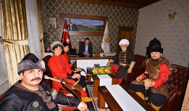 Atlı okçulardan Orman Bölge Müdürlüğü’ne ziyaret