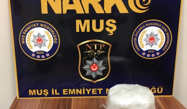 Muş’ta uyuşturucu operasyon
